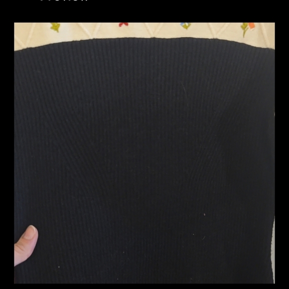 Maeve Embroidered Sweater Dress - Picture 10 of 12